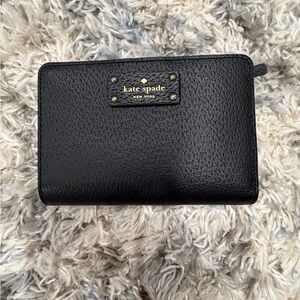 Kate Spade Black Leather Wallet
